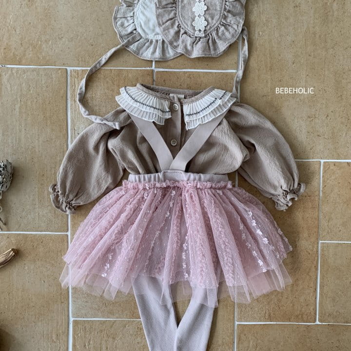 Bebe Holic - Korean Baby Fashion - #babyboutique - Mango Sha Skirt Leggings - 5