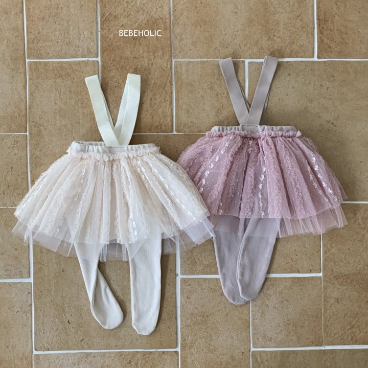 Bebe Holic - Korean Baby Fashion - #babyboutique - Mango Sha Skirt Leggings - 6