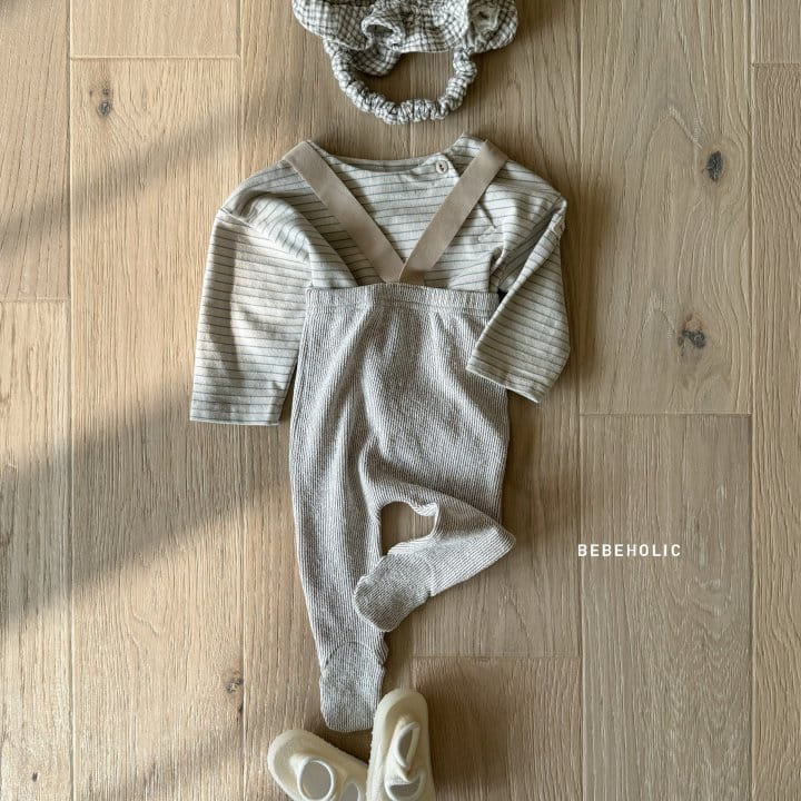 Bebe Holic - Korean Baby Fashion - #babyboutiqueclothing - Sunny Dungarees Leggings - 5