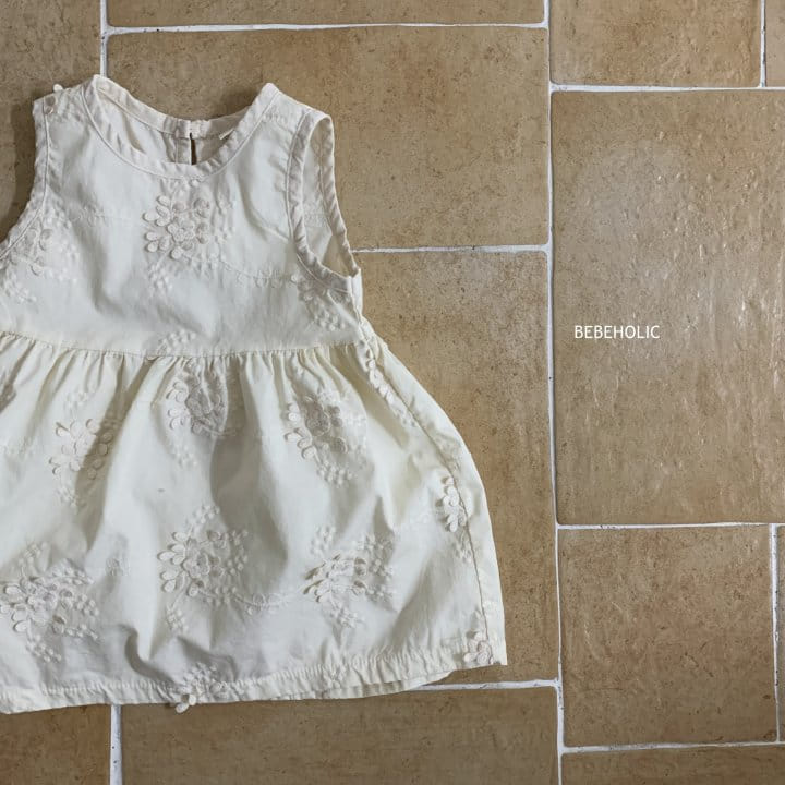 Bebe Holic - Korean Baby Fashion - #babyboutiqueclothing - Cherry Blossoms One- Piece - 11