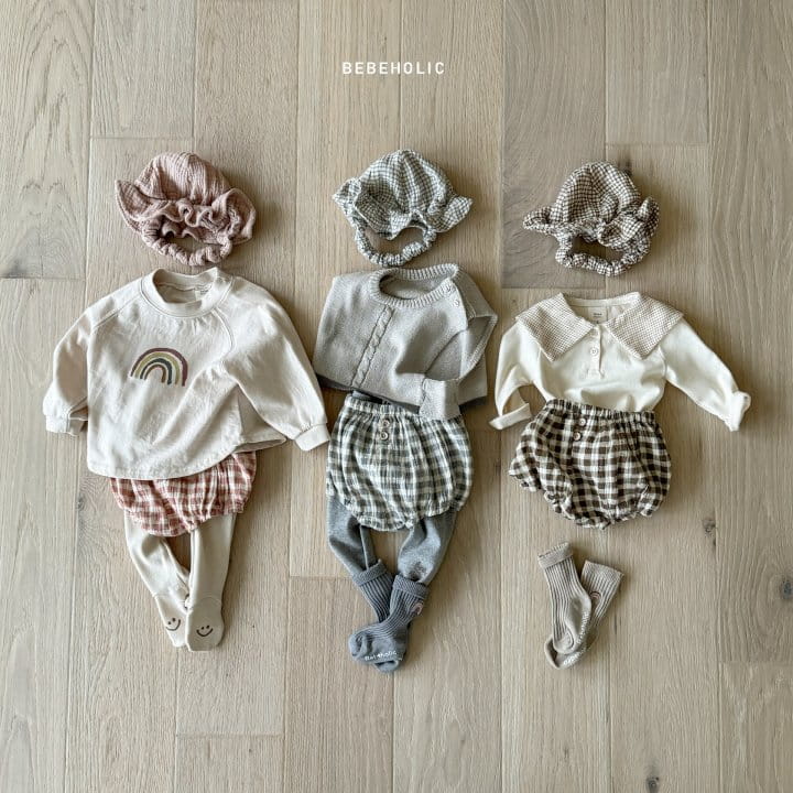 Bebe Holic - Korean Baby Fashion - #babyclothing - Candy Check Bloomers
