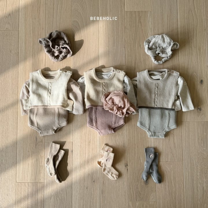 Bebe Holic - Korean Baby Fashion - #babyclothing - Twiddle Color Kint