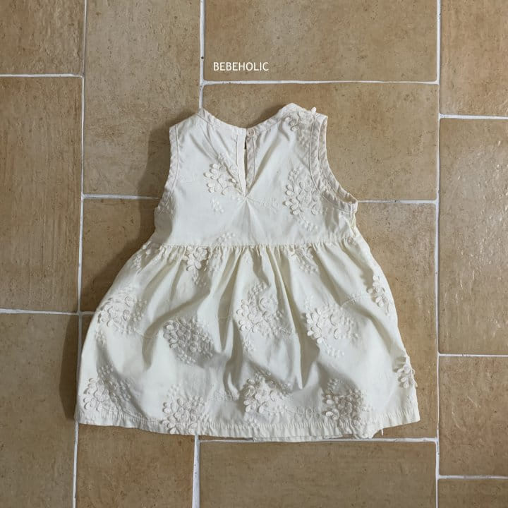 Bebe Holic - Korean Baby Fashion - #babyclothing - Cherry Blossoms One- Piece - 12