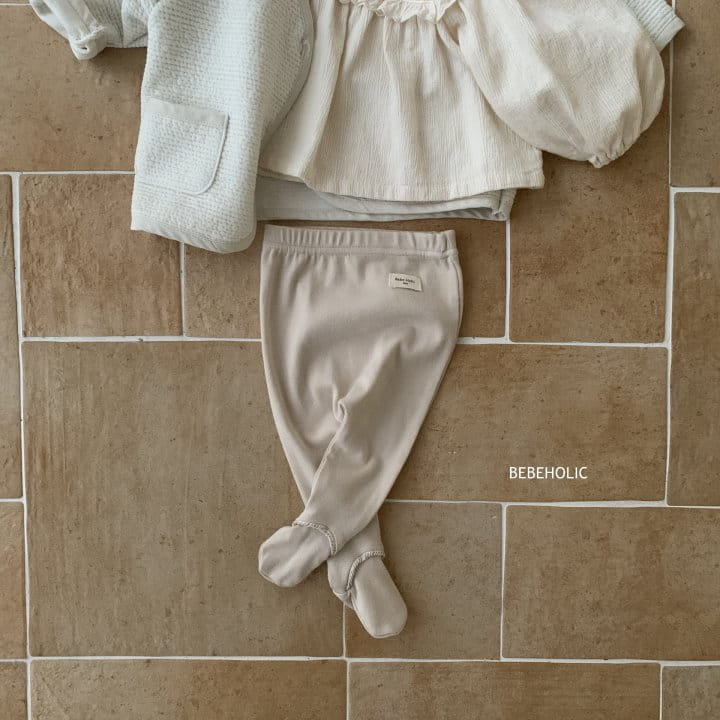 Bebe Holic - Korean Baby Fashion - #babyfever - Kkomo Foot Leggings - 2