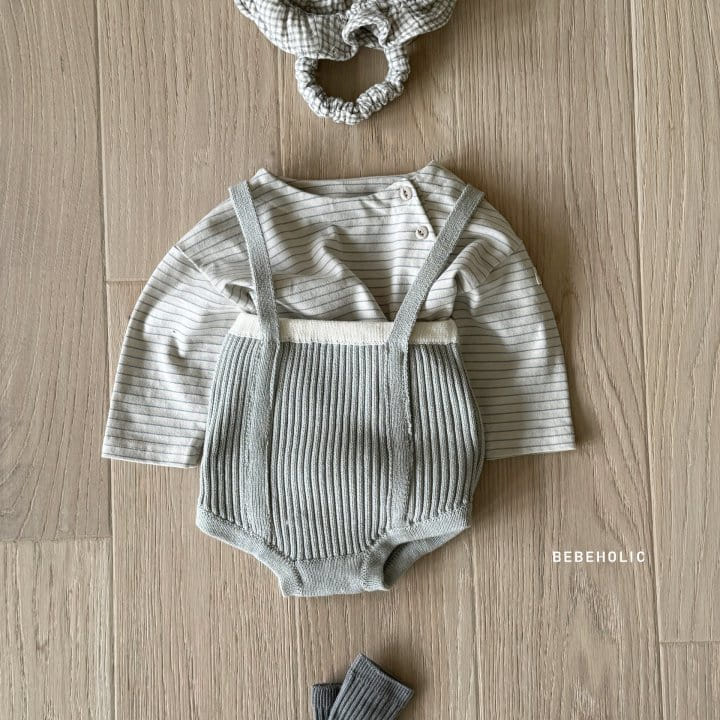 Bebe Holic - Korean Baby Fashion - #babylifestyle - Kint Color Dungarees Bloomers - 6