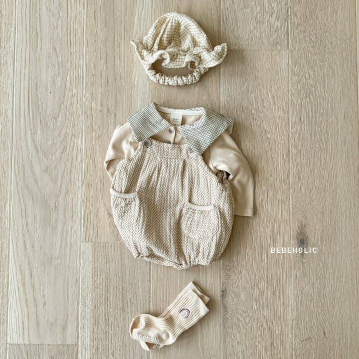 Bebe Holic - Korean Baby Fashion - #babylifestyle - Honey Dungarees Body Suit - 3