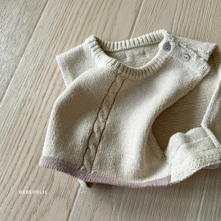 Bebe Holic - Korean Baby Fashion - #babylifestyle - Twiddle Color Kint - 5