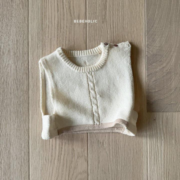 Bebe Holic - Korean Baby Fashion - #babyoninstagram - Twiddle Color Kint - 6