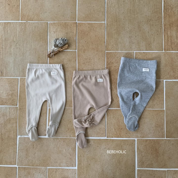 Bebe Holic - Korean Baby Fashion - #babyoninstagram - Kkomo Foot Leggings - 5