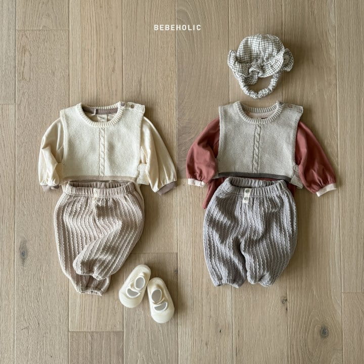 Bebe Holic - Korean Baby Fashion - #babyoninstagram - Basic Piping Tee 