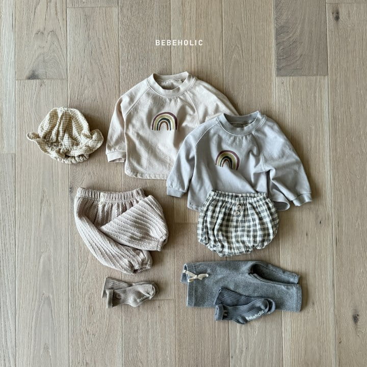 Bebe Holic - Korean Baby Fashion - #babyoutfit - Rainbow Tee - 3