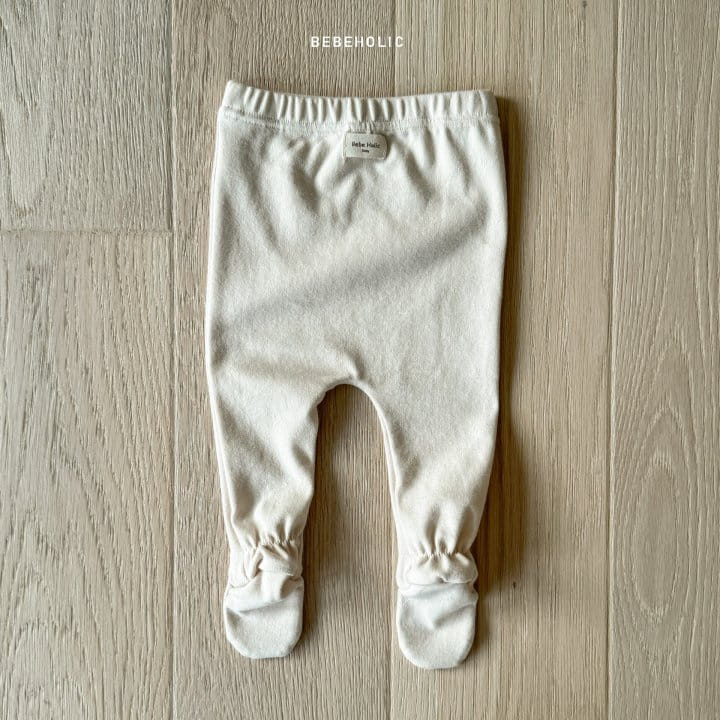 Bebe Holic - Korean Baby Fashion - #babyoutfit - Smile Foot Leggings  - 12