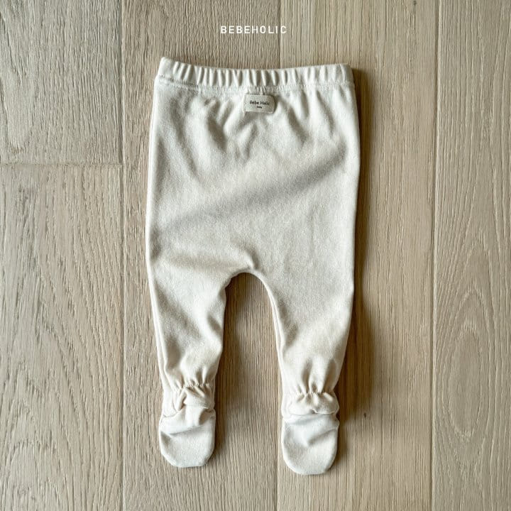 Bebe Holic - Korean Baby Fashion - #babyoutfit - Smile Foot Leggings - 12