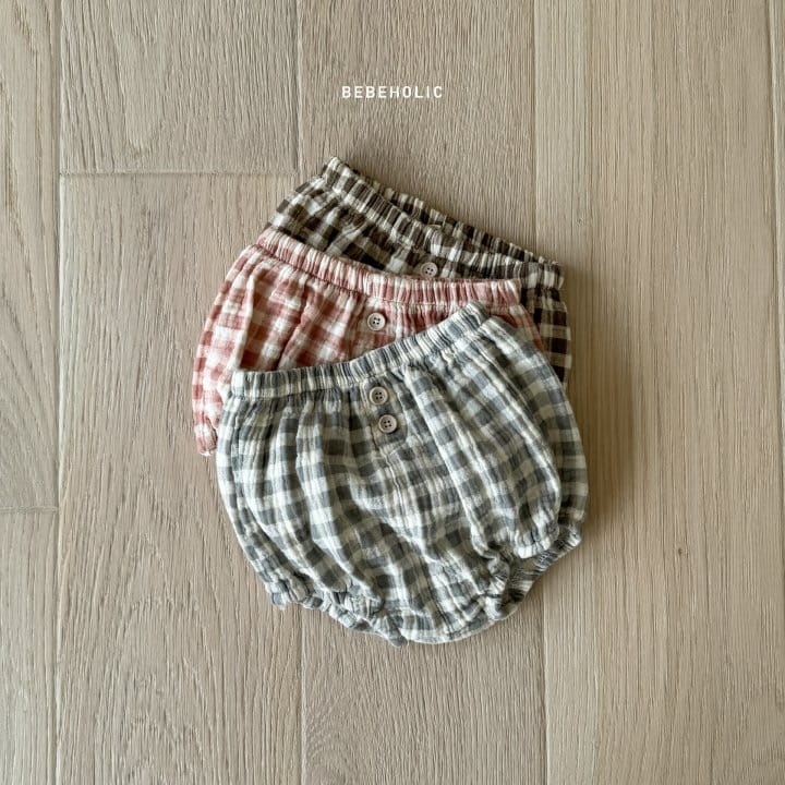 Bebe Holic - Korean Baby Fashion - #babyoutfit - Candy Check Bloomers - 8