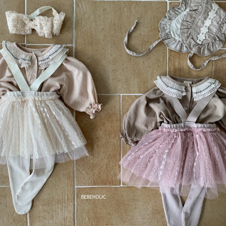 Bebe Holic - Korean Baby Fashion - #babyoutfit - Mango Sha Skirt Leggings