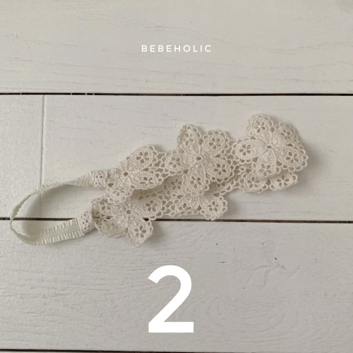 Bebe Holic - Korean Baby Fashion - #babyoutfit - Floral leaf Hair Band - 6