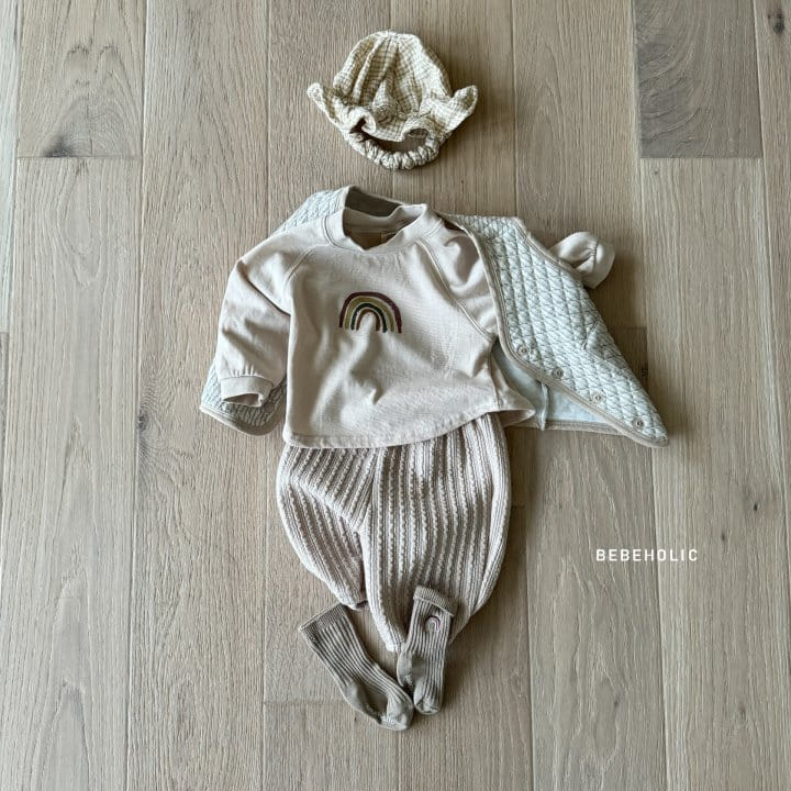 Bebe Holic - Korean Baby Fashion - #babyoutfit - Rainbow Tee - 4