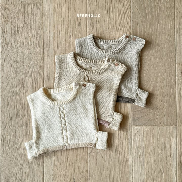 Bebe Holic - Korean Baby Fashion - #babywear - Twiddle Color Kint - 10