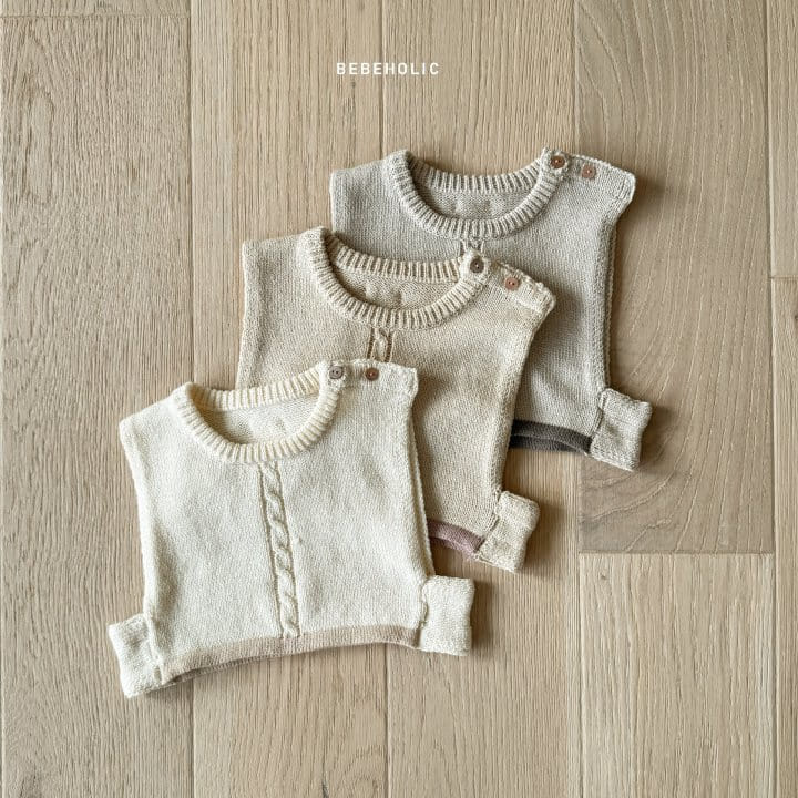 Bebe Holic - Korean Baby Fashion - #babywear - Twiddle Color Kint - 10