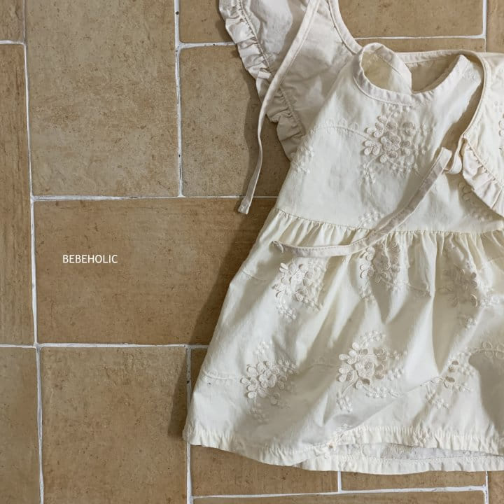 Bebe Holic - Korean Baby Fashion - #babywear - Cherry Blossoms One- Piece - 6