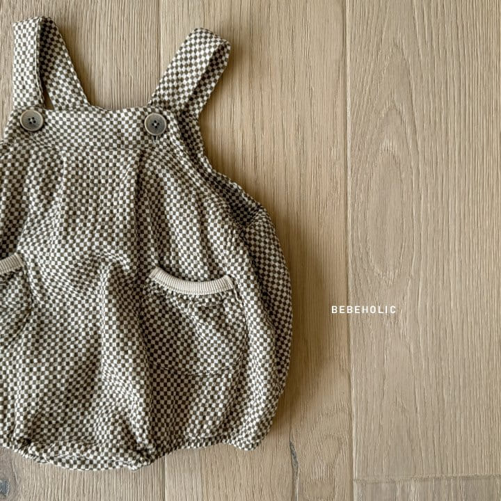 Bebe Holic - Korean Baby Fashion - #onlinebabyboutique - Honey Dungarees Body Suit - 9
