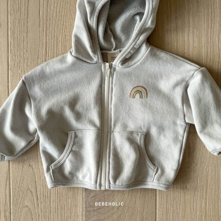 Bebe Holic - Korean Baby Fashion - #onlinebabyboutique - Rainbow Hoody Zip Up - 10