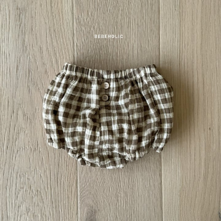 Bebe Holic - Korean Baby Fashion - #onlinebabyshop - Candy Check Bloomers - 12