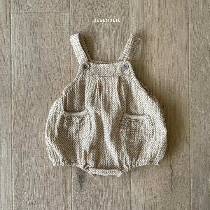 Bebe Holic - Korean Baby Fashion - #onlinebabyshop - Honey Dungarees Body Suit - 10
