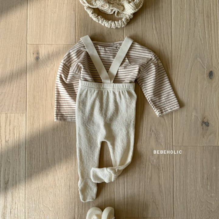 Bebe Holic - Korean Baby Fashion - #smilingbaby - Sunny Dungarees Leggings - 3