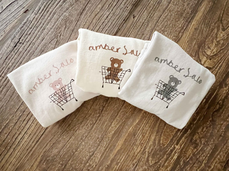 Bebe Nine - Korean Baby Fashion - #babyboutiqueclothing - Bebe B Cart Bear Tee - 5