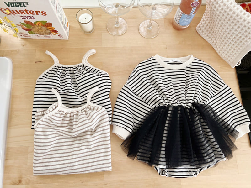 Bebe Nine - Korean Baby Fashion - #babyboutiqueclothing - Bebe B Lucy Tu Tu Body Suit - 6