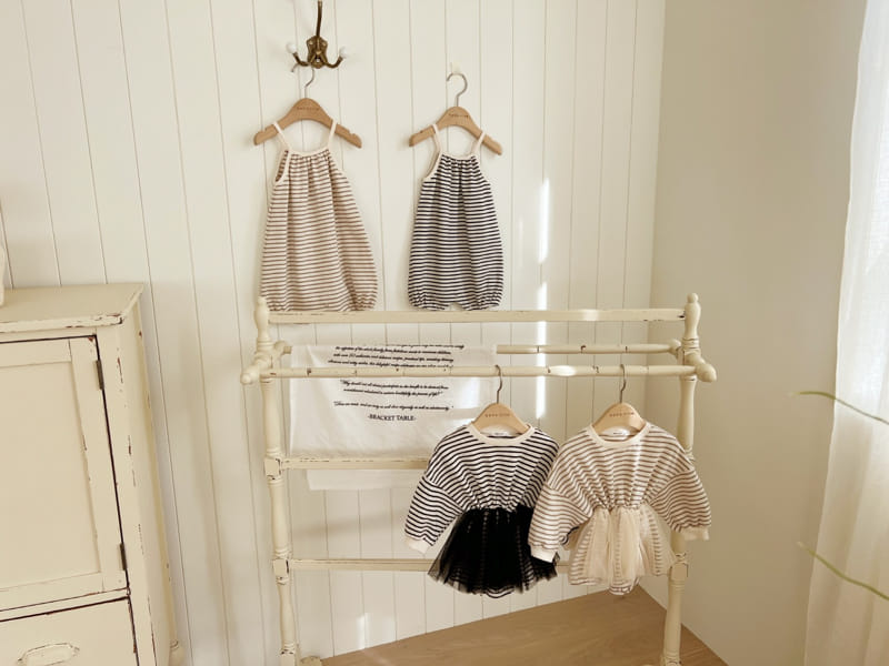 Bebe Nine - Korean Baby Fashion - #babyclothing - Bebe B Rucy Overalls  - 5