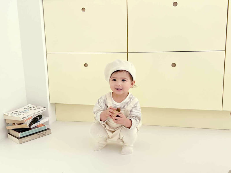 Bebe Nine - Korean Baby Fashion - #babyoninstagram - Bebe B Butter Dungarees Bloomers - 8