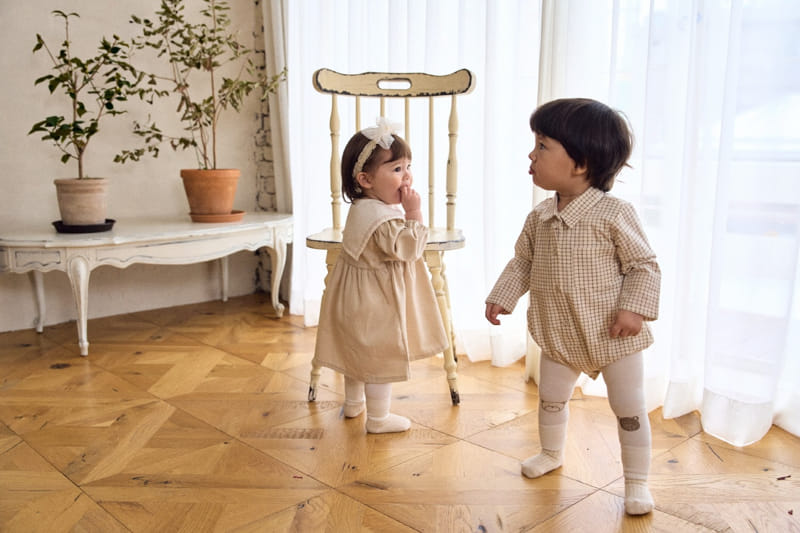 Bebe Nine - Korean Baby Fashion - #babyoninstagram - Bebe B Teddy Bunnny Leggings - 10