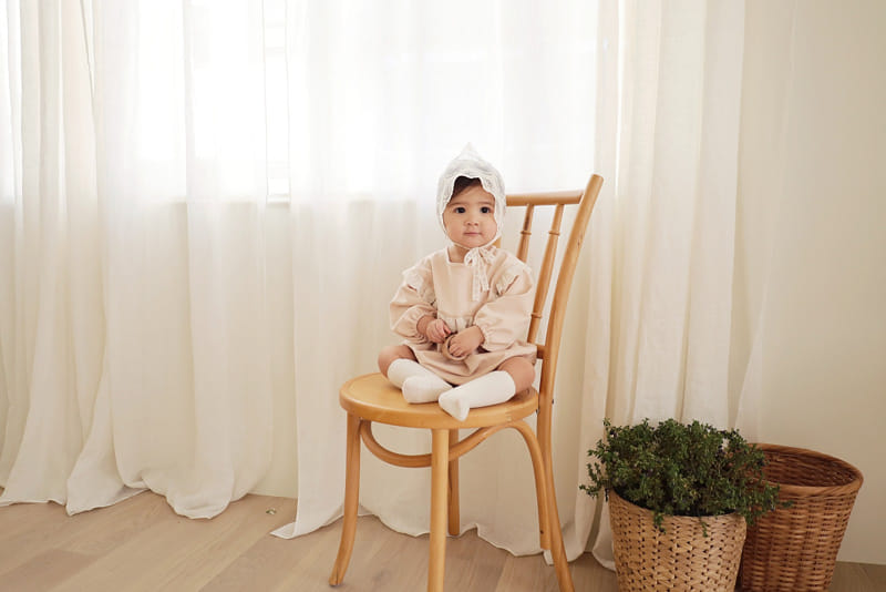 Bebe Nine - Korean Baby Fashion - #babyoutfit - Bebe B Frill Bebe Body Suit - 2