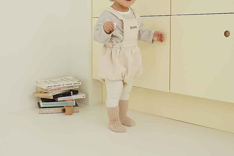 Bebe Nine - Korean Baby Fashion - #babyoutfit - Bebe B Butter Dungarees Bloomers - 10