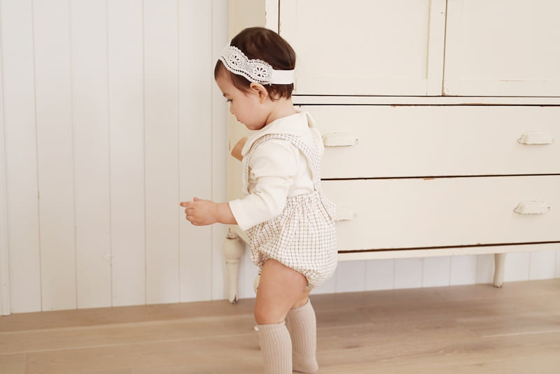 Bebe Nine - Korean Baby Fashion - #babywear - Bebe B Potto Bloomers Dungarees - 7