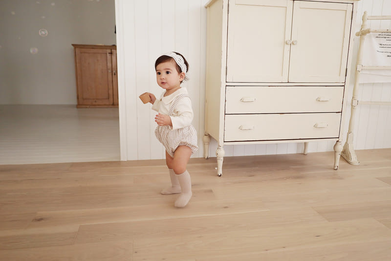 Bebe Nine - Korean Baby Fashion - #onlinebabyboutique - Bebe B Potto Bloomers Dungarees - 8