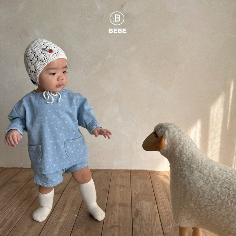 Bella Bambina - Korean Baby Fashion - #babyclothing - Bebe Dot Top Bottom Set - 10