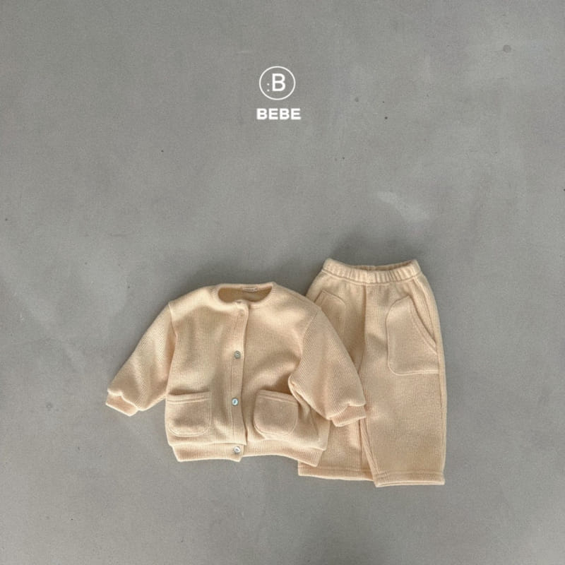 Bella Bambina - Korean Baby Fashion - #babyclothing - Bebe Need Top Bottom Set - 8