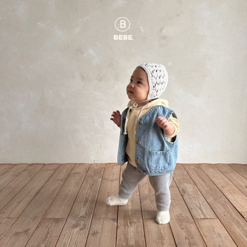 Bella Bambina - Korean Baby Fashion - #babyfashion - Bebe Denim Vest - 11