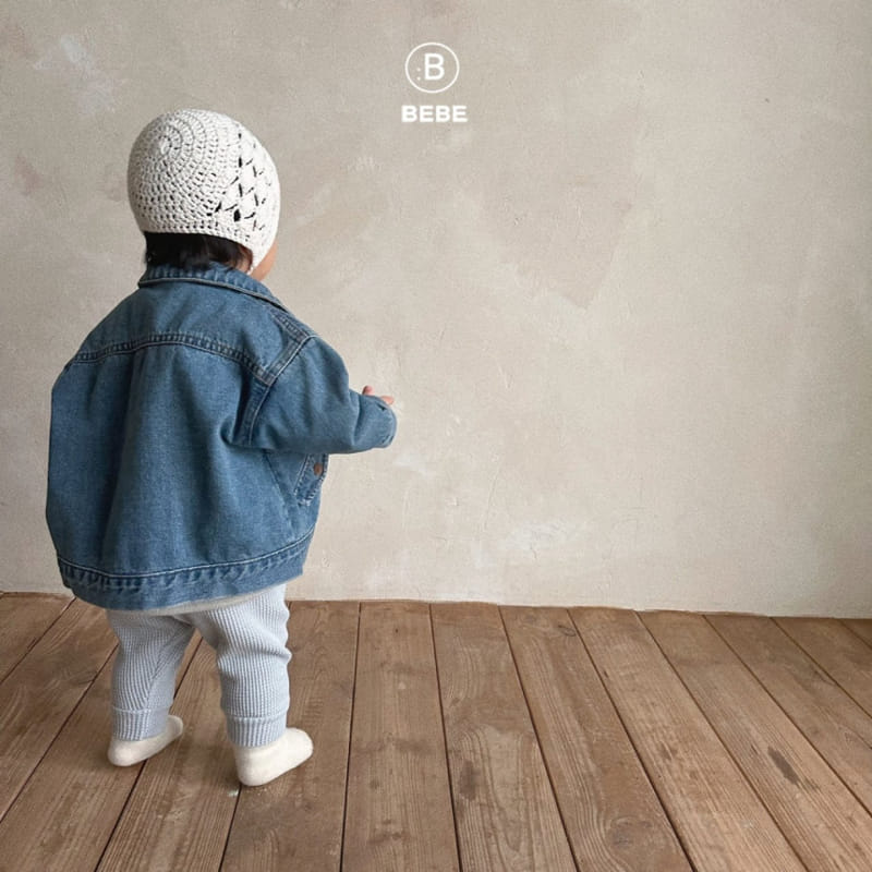 Bella Bambina - Korean Baby Fashion - #babylifestyle - Bebe Shadow Denim Jacket - 9