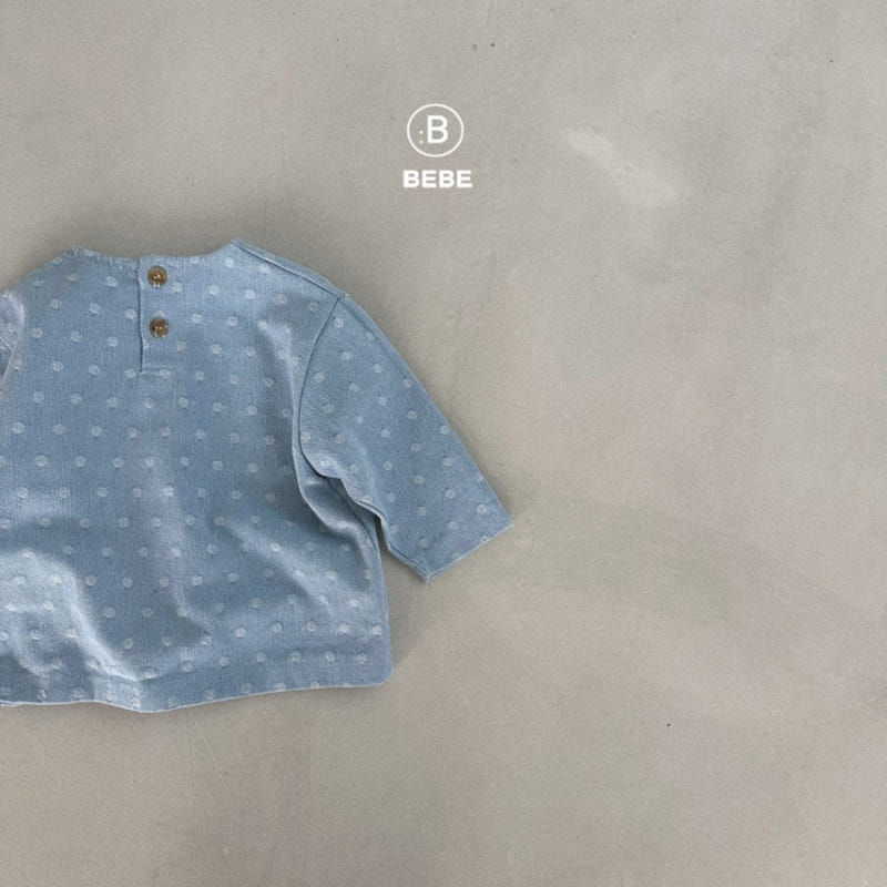 Bella Bambina - Korean Baby Fashion - #babyoutfit - Bebe Dot Top Bottom Set - 3