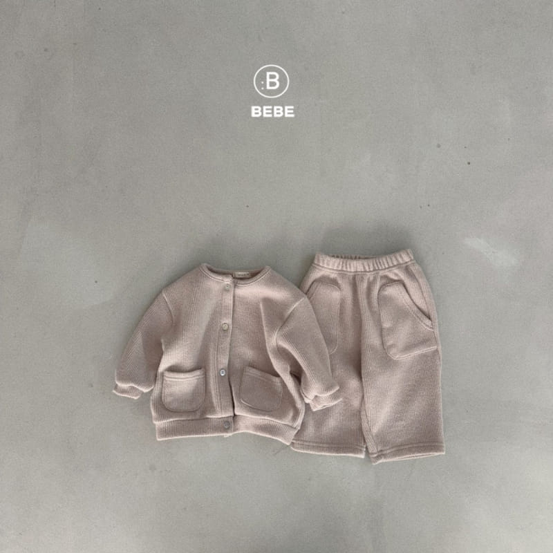 Bella Bambina - Korean Baby Fashion - #babywear - Bebe Need Top Bottom Set - 2
