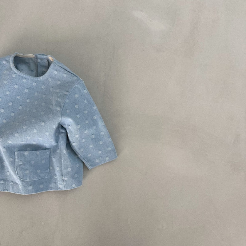 Bella Bambina - Korean Baby Fashion - #onlinebabyboutique - Bebe Dot Top Bottom Set - 5