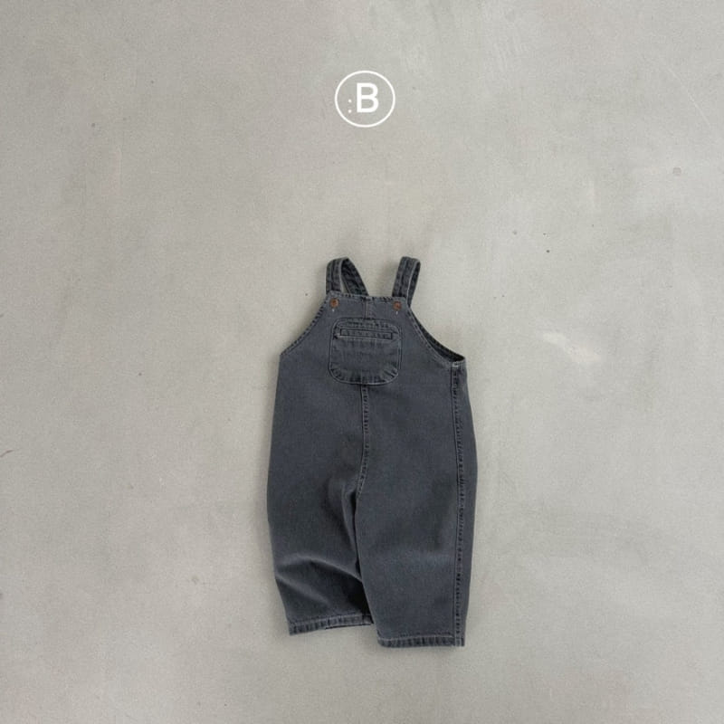 Bella Bambina - Korean Children Fashion - #Kfashion4kids - Kku Kku Denim Dungarees Pants - 8