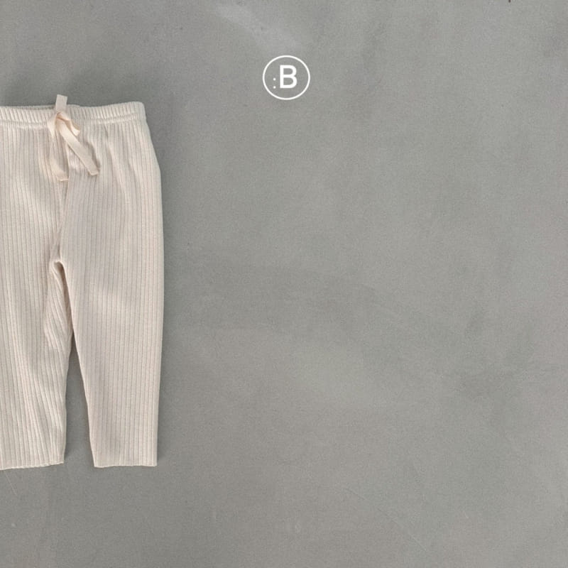 Bella Bambina - Korean Children Fashion - #childofig - Rib Dekki Leggings - 4