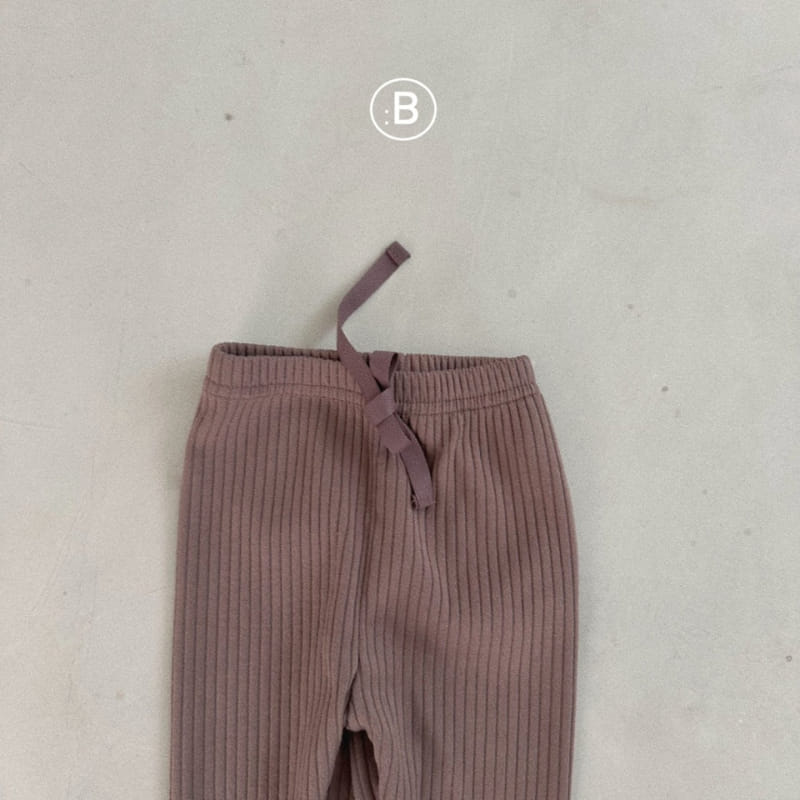 Bella Bambina - Korean Children Fashion - #kidzfashiontrend - Rib Dekki Leggings - 10