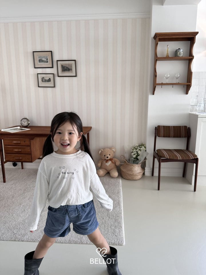 Bellot - Korean Children Fashion - #stylishchildhood - Smiling Tee - 4