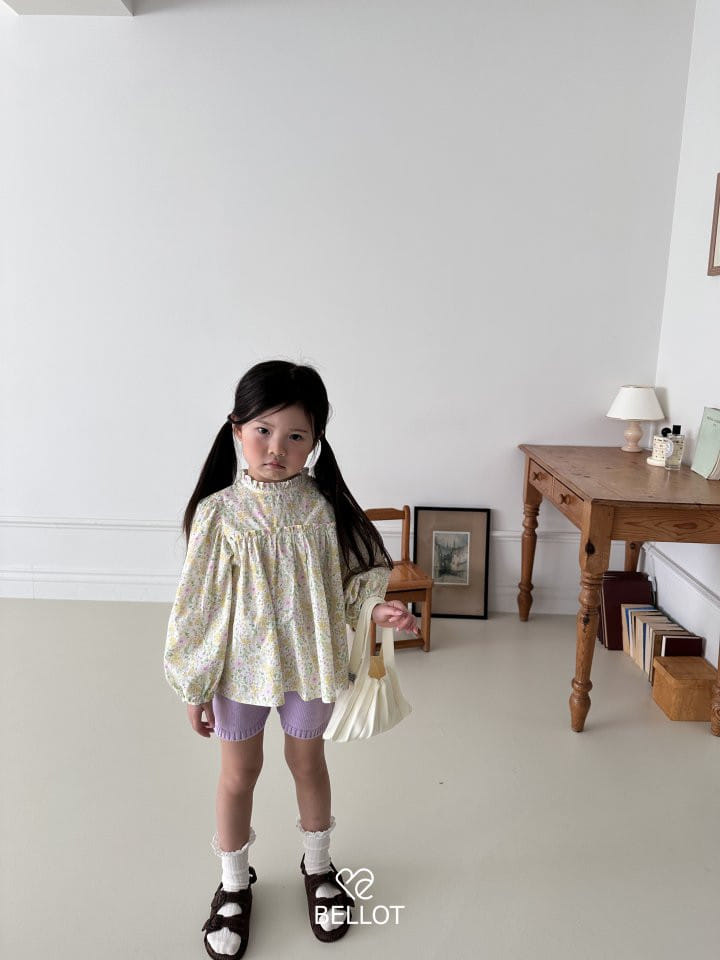 Bellot - Korean Children Fashion - #fashionkids - Rudy Flower Blouse - 10